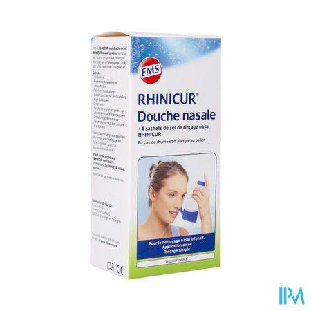 Rhinicur Douche Nasale + 4 Sachets Sel Rincage Rhinicur Douche Nasale + 4 Sachets Sel Rincage