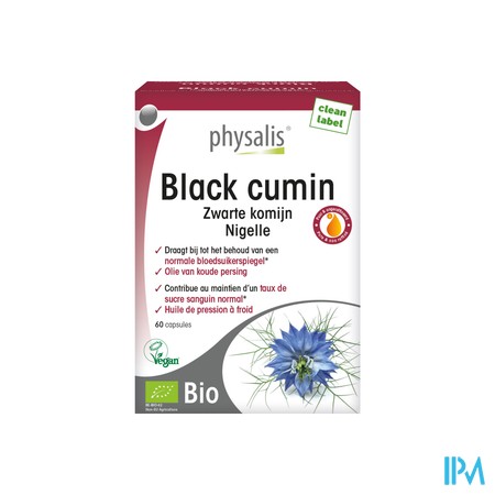 Physalis Black Cumin Liquid Caps Bio 60 Nf
