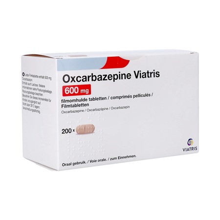 Oxcarbazepine Viatris 600mg Filmomh Tabl 200