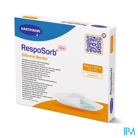 Resposorb Silicone Border 12,5x12,5cm 3 4130130