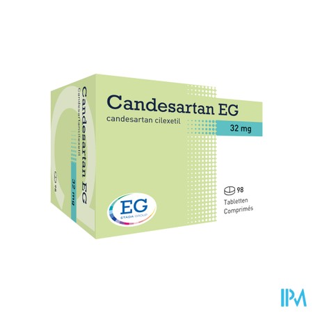 Candesartan EG 32Mg Tabl 98X32Mg