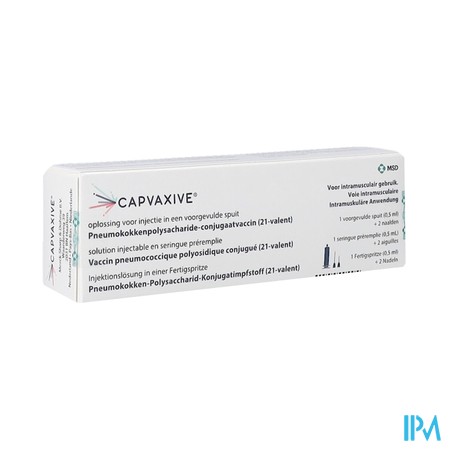 Capvaxive Sol Inj Seringue Preremplie 0,5ml