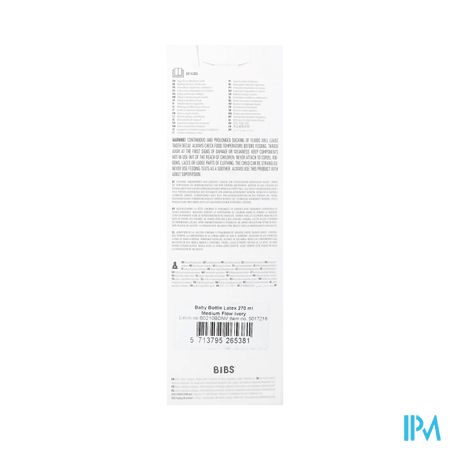 Bibs Zuigfles Complete Set Ivory 270ml