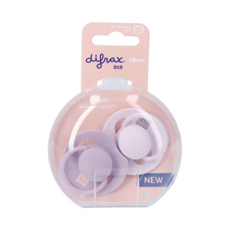 Difrax Dynamic Fopspeen 18m+ Prime Lilac/violet 2