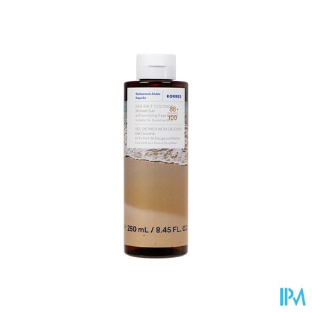 Korres Kb Coc. Water Gel Douche 250ml