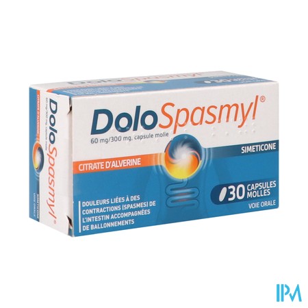 DOLOSPASMYL 60MG/300MG CAPS 30