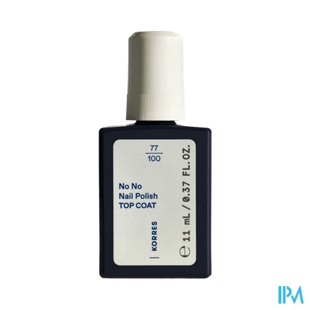 Korres Km No No Nail Polish Top Coat 11ml