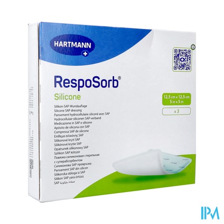 Resposorb Silicone 12,5x12,5cm 3 413052