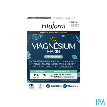 Magnesium Marin Amp 20x10ml Fitoform