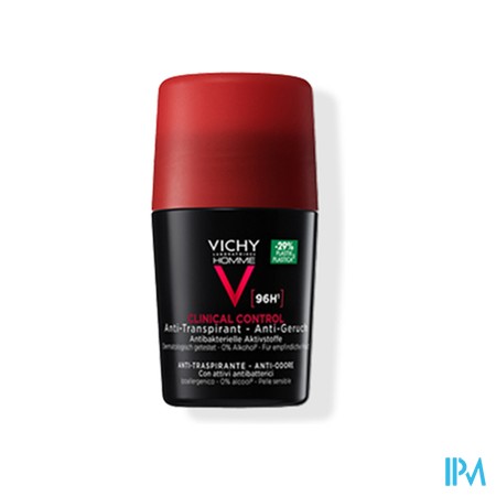 Vichy Homme Deo Roll Clinical Control 96u 50ml Nf