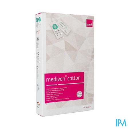 Mediven Cotton Ccl1 Ag/nob P.o. Noir T5
