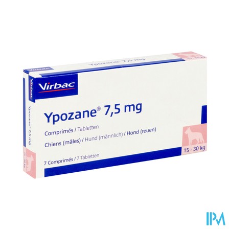 Ypozane Tabl 7 X 7,500mg