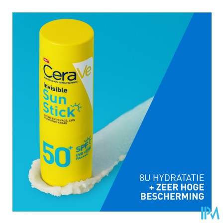 Cerave Sun Onzichtbare Zonnestick Spf50+ 8g