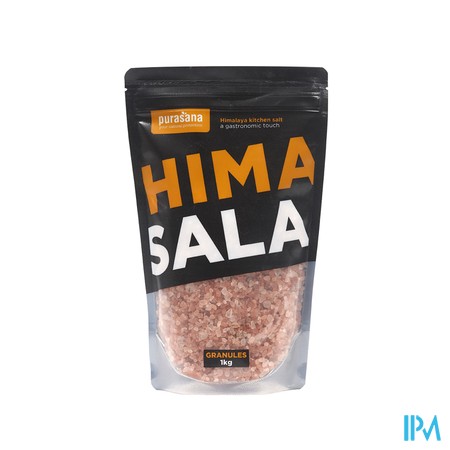 Purasana Vegan Himalaya Zout Granules 1kg