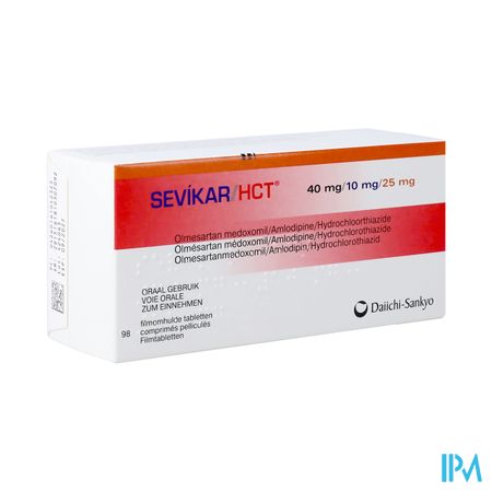 Sevikar Hct 40mg/10mg/25mg Filmomh Tabl 98