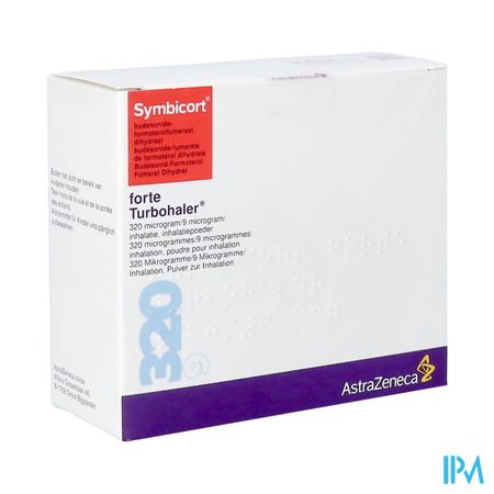 Symbicort Forte Turbohaler 320/9,0 Mcg Doses 3x60