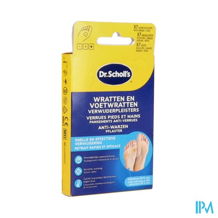 Scholl Wratten&voetwratten Verwijderpleisters 21