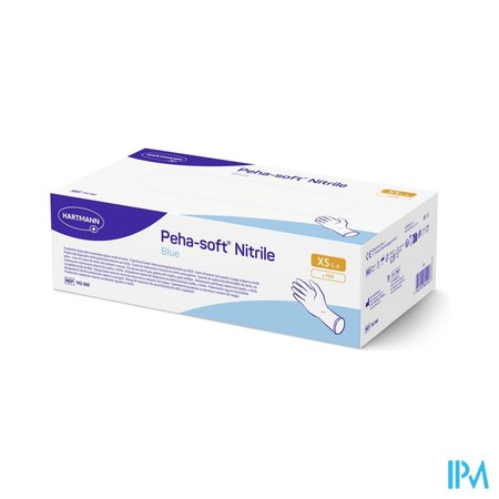 Peha Soft Handschoen Nitrile Blauw Xs 150 9420600