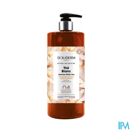 Doliderm Douchegel 2in1 The Blanc Pompfl 1l