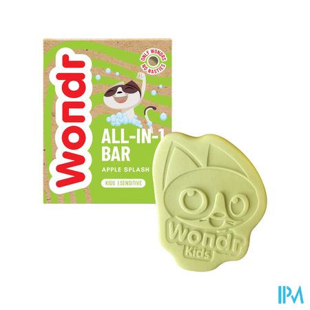 Wondr Kids Bar Apple Splash 55g