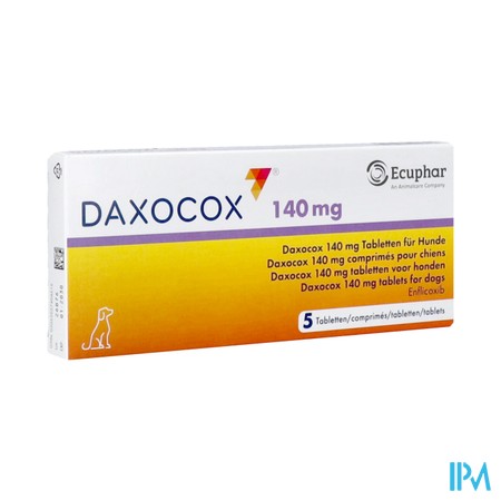 Daxocox 140mg Hond Tabl 5