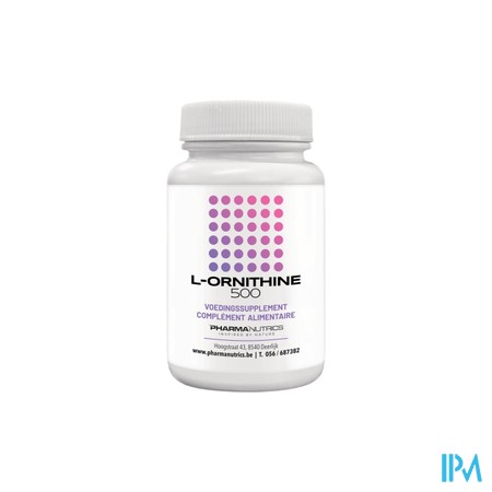 l-ornithine 500 V-caps 60 Pharmanutrics