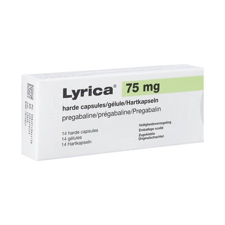 Lyrica 75mg Harde Caps 14 X 75mg