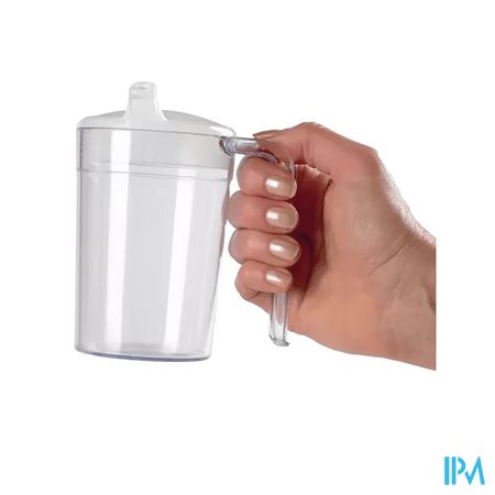 Gobelet Clair 1 Anse Ouverte + Bec Verseur 400ml