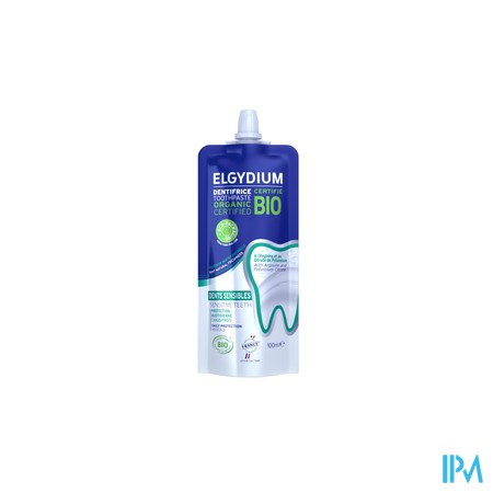 Elgydium Tandpasta Gevoelige Tanden Bio 100ml
