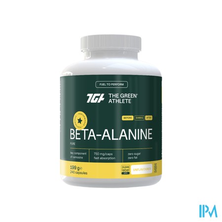 The Green Athlete Beta-alanine Caps 240