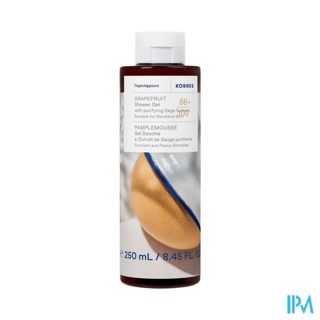 Korres Kb Grapefruit Gel Douche 250ml
