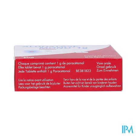 Algostase Mono 1g Comp 30 X 1g