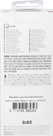 Bibs Zuigfles Complete Set Ivory 150ml