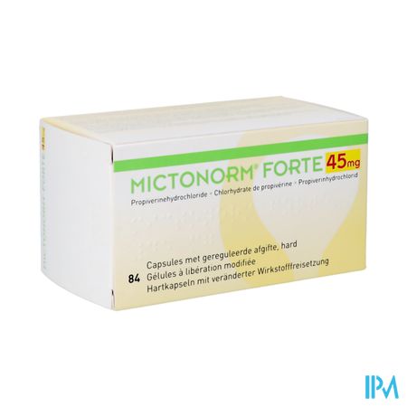 Mictonorm Forte 45mg Pi Pharma Lib.modif. Caps 84