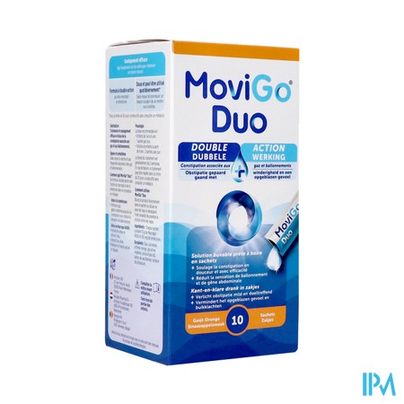 Movigo Duo Kant-en-klare Drank Zakjes 10