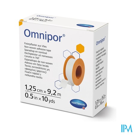 Hartmann Omnipor 1,25cmx9,2m 1 P/s