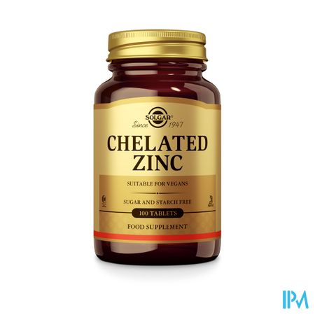 Solgar Chelated Zinc Comp 100