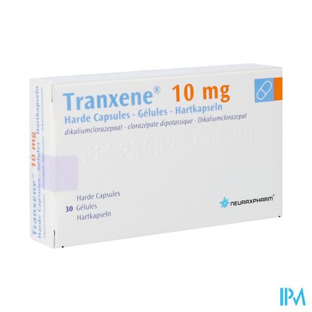 Tranxene Caps. 30 X 10mg