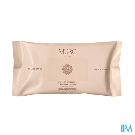 Musc Intime Lingettes Intime Monoi Oriental 30