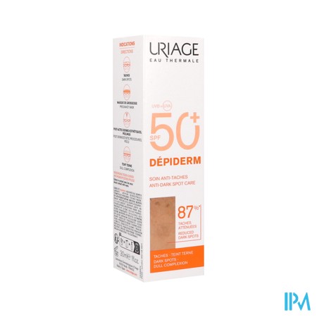 Uriage Depiderm Dagverzorging T/vlekken Ip50+ 30ml