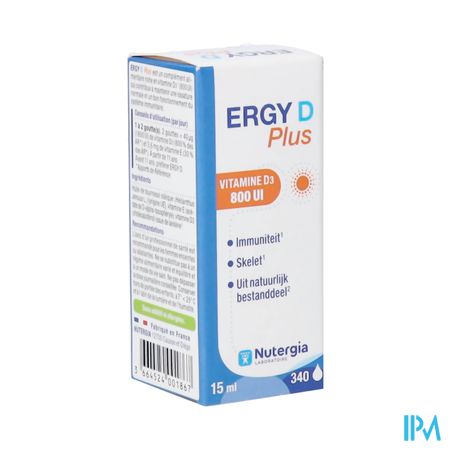 Ergy D Plus Fl 15ml Nf