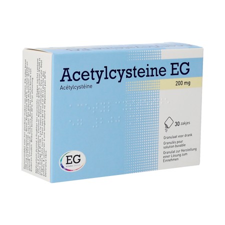 Acetylcysteine EG Sach 30X200Mg