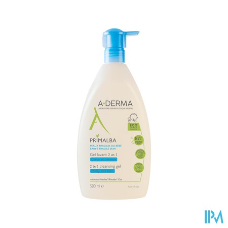 Aderma Primalba Gel Lavant 2en1 500ml