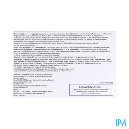 Saxenda Orifarm 6mg/ml Sol Inj Stylo Prer. 5x3ml