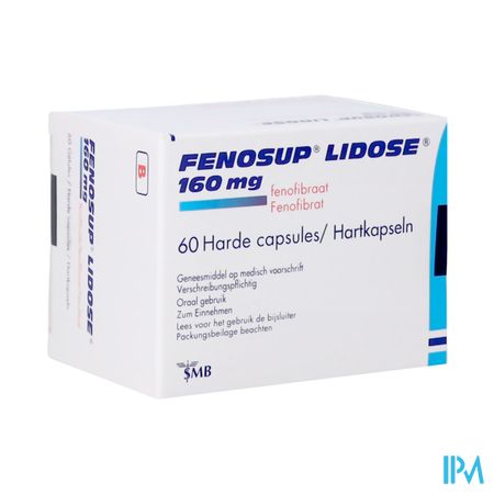 Fenosup Lidose 160mg Gel 60 X 160mg