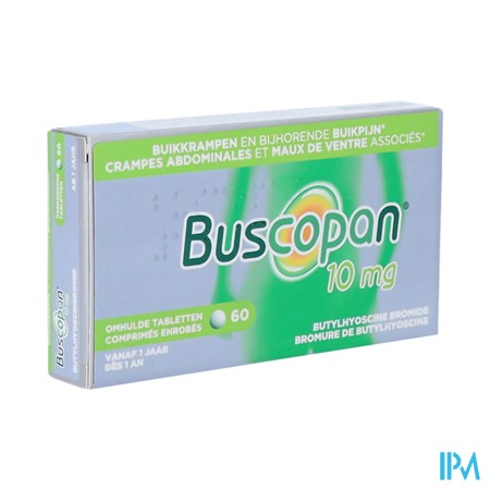 Buscopan 10mg Pi Pharma Comp Enrobe 60