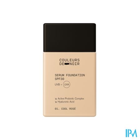 Couleur De Noir Serum Fdt Spf30 01 Cool Rose30ml