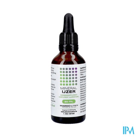 Minerale Fer 50ml Gouttes Pharmanutrics