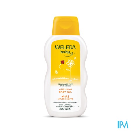 Weleda Calendula Bb Verzorgende Olie N/parf 200ml