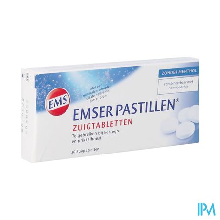 Emser Pastille Zonder Menthol 30